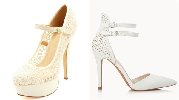 cute inexpensive bridal or bridesmaid shoes